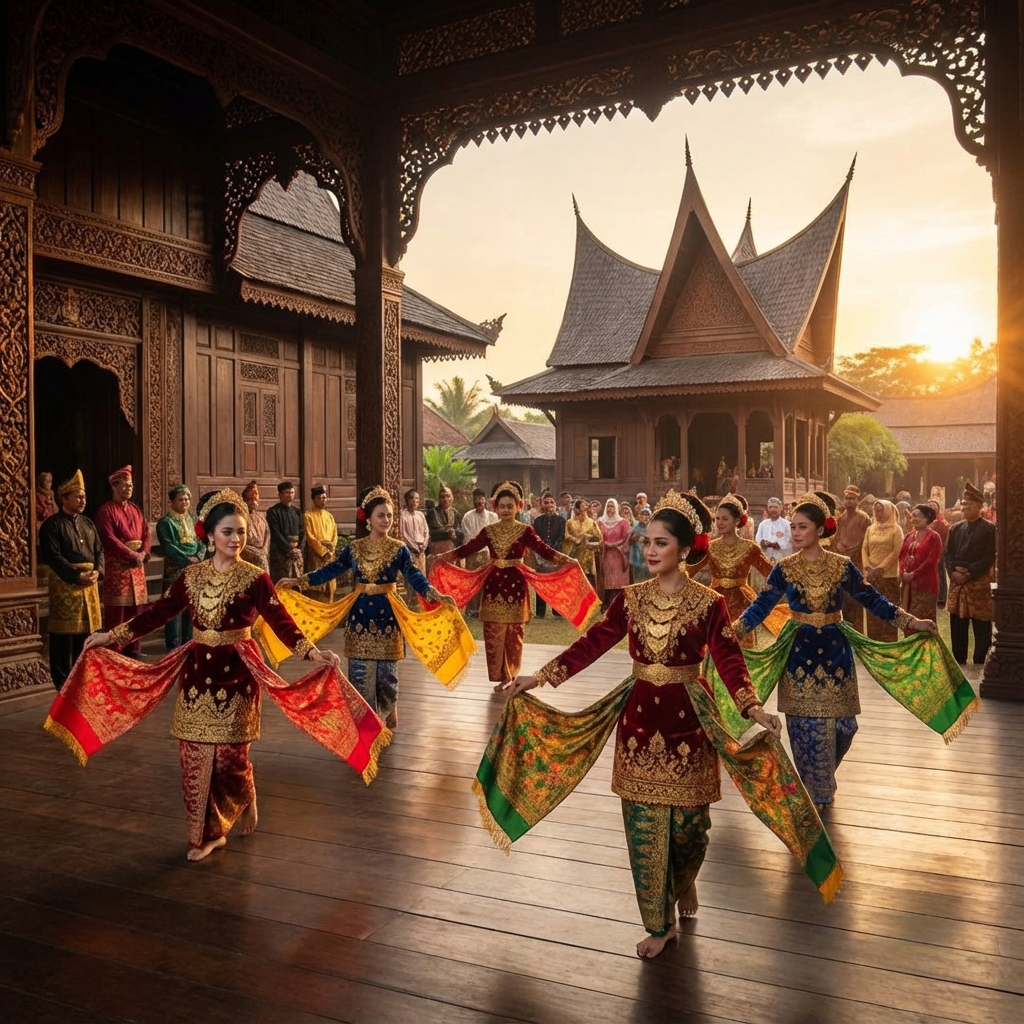 Tari Selampir Delapan